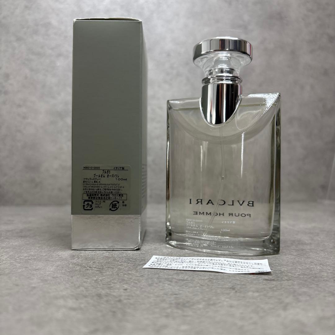 新品！国内正規品　BVLGARI ブルガリ プールオム オードトワレ 100ml