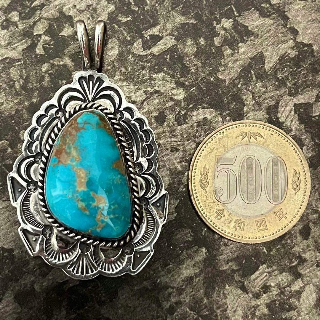 【極美品❗️】 Gary Reeves ターコイズ ナバホ族 ペンダント 星無し