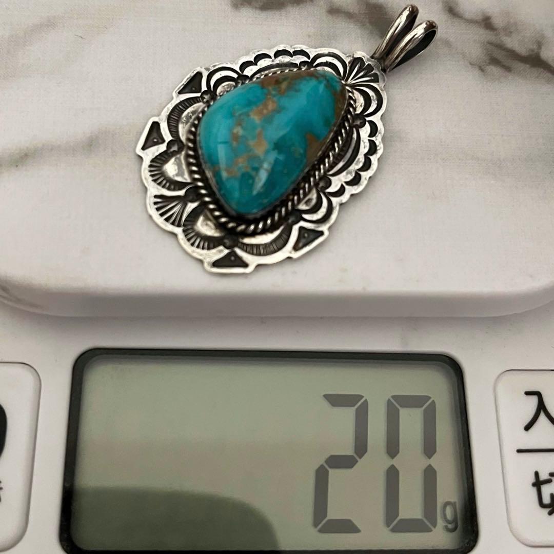 【極美品❗️】 Gary Reeves ターコイズ ナバホ族 ペンダント 星無し