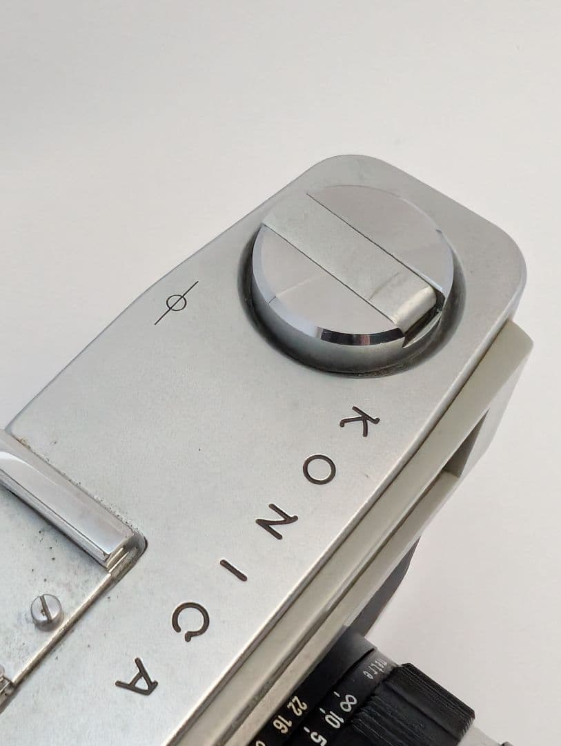 【動作OK】Konica SⅡ Hexanon 48mm F2【露出計反応あり】
