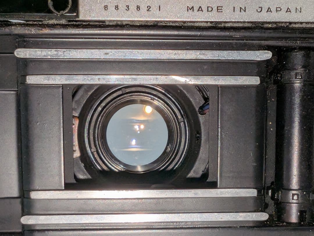 【動作OK】Konica SⅡ Hexanon 48mm F2【露出計反応あり】