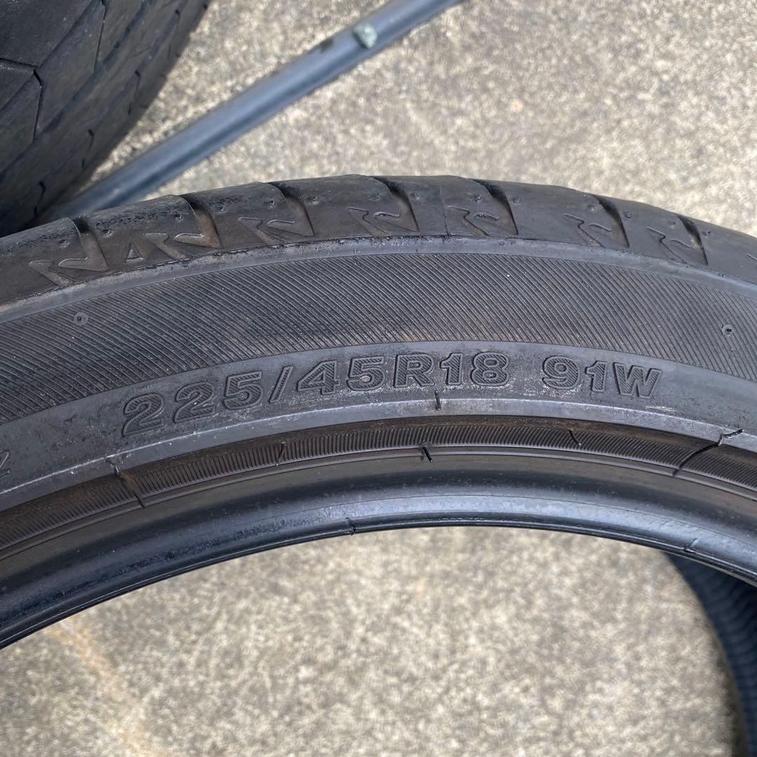 ブリヂストン　レグノGR001 225/45R18 2本セット　2024年製