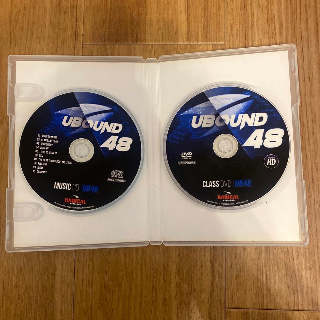 スポーツ・フィットネス RADICAL FITNESS UBOUND48 CD&DVD