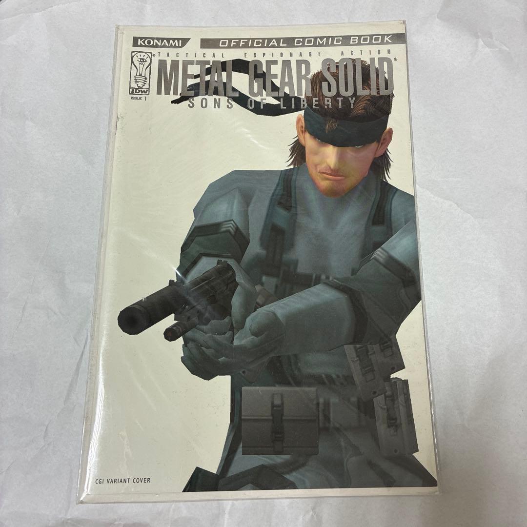 青年漫画 l Gear Solid #1 CGI Comic Book IDW