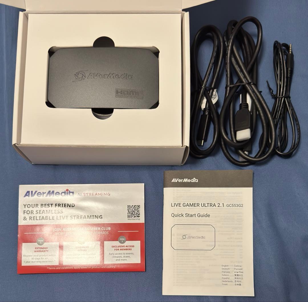 ケ*ロ様 AVerMedia LIVE GAMER ULTRA 2.1