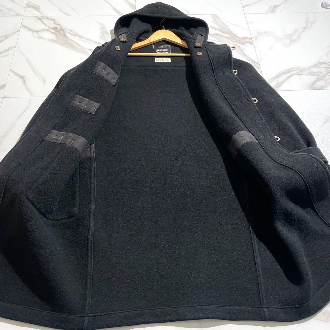【希少コラボ✨】グローバーオール×メンズビギ ダッフルコート オーバーサイズ 黒