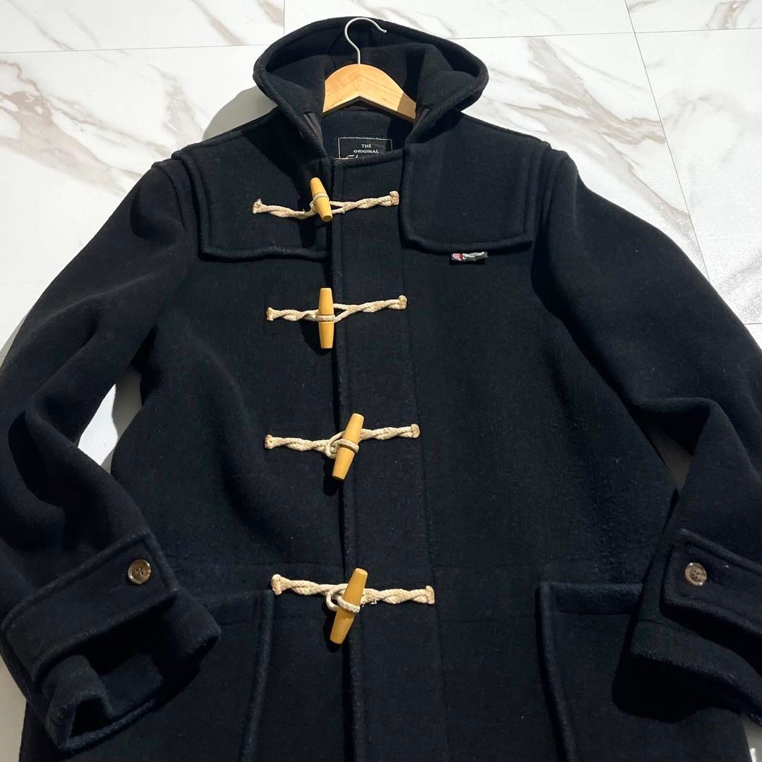 【希少コラボ✨】グローバーオール×メンズビギ ダッフルコート オーバーサイズ 黒