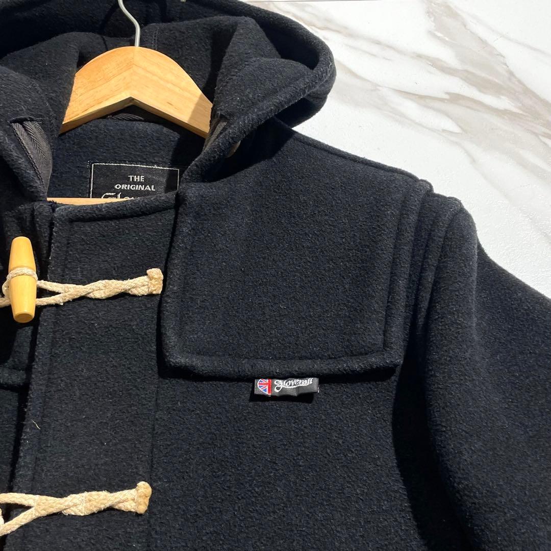 【希少コラボ✨】グローバーオール×メンズビギ ダッフルコート オーバーサイズ 黒