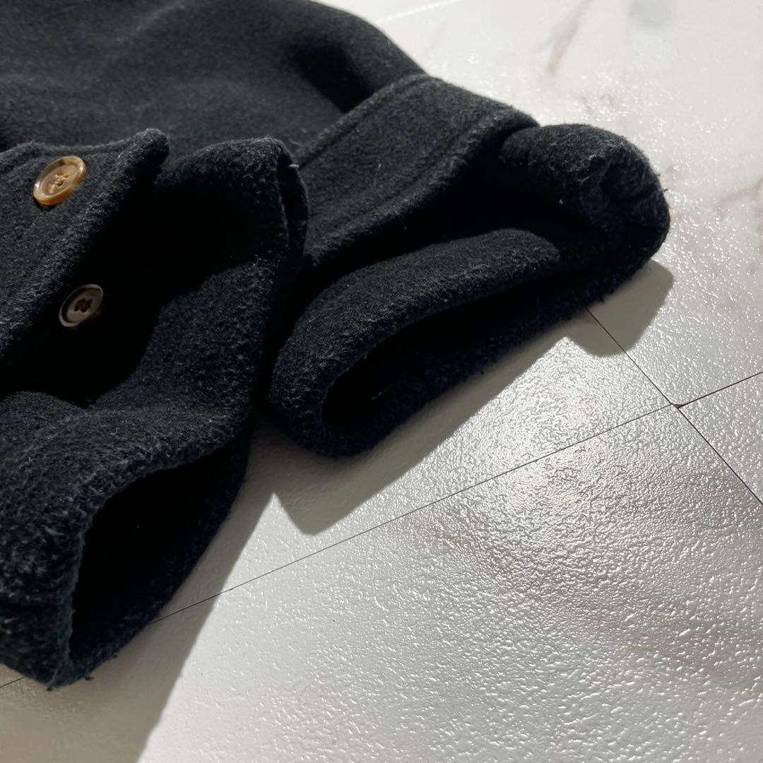 【希少コラボ✨】グローバーオール×メンズビギ ダッフルコート オーバーサイズ 黒