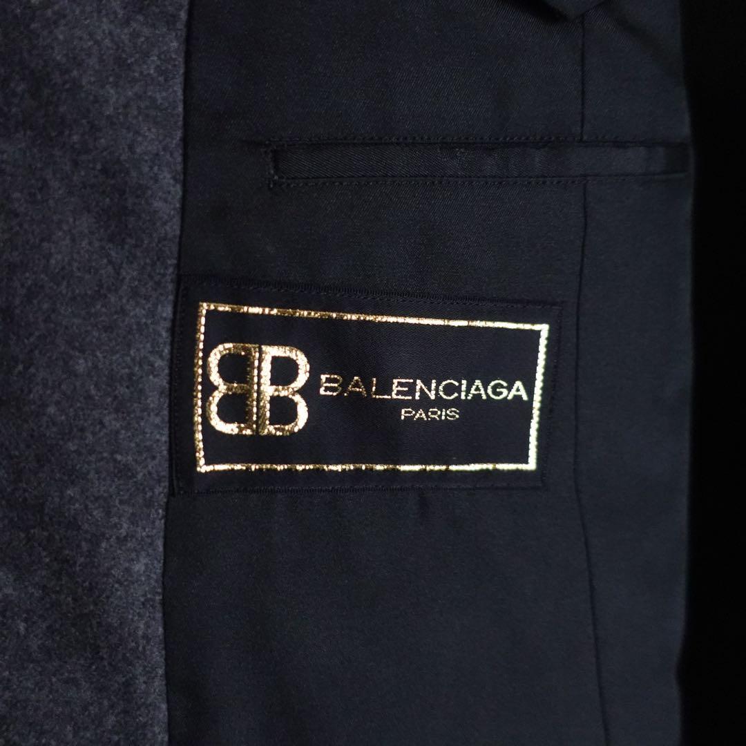 1990s BALENCIAGA サキソニーウール　4BWテーラードジャケット