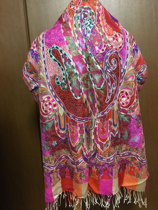 インド製手刺繍ストール