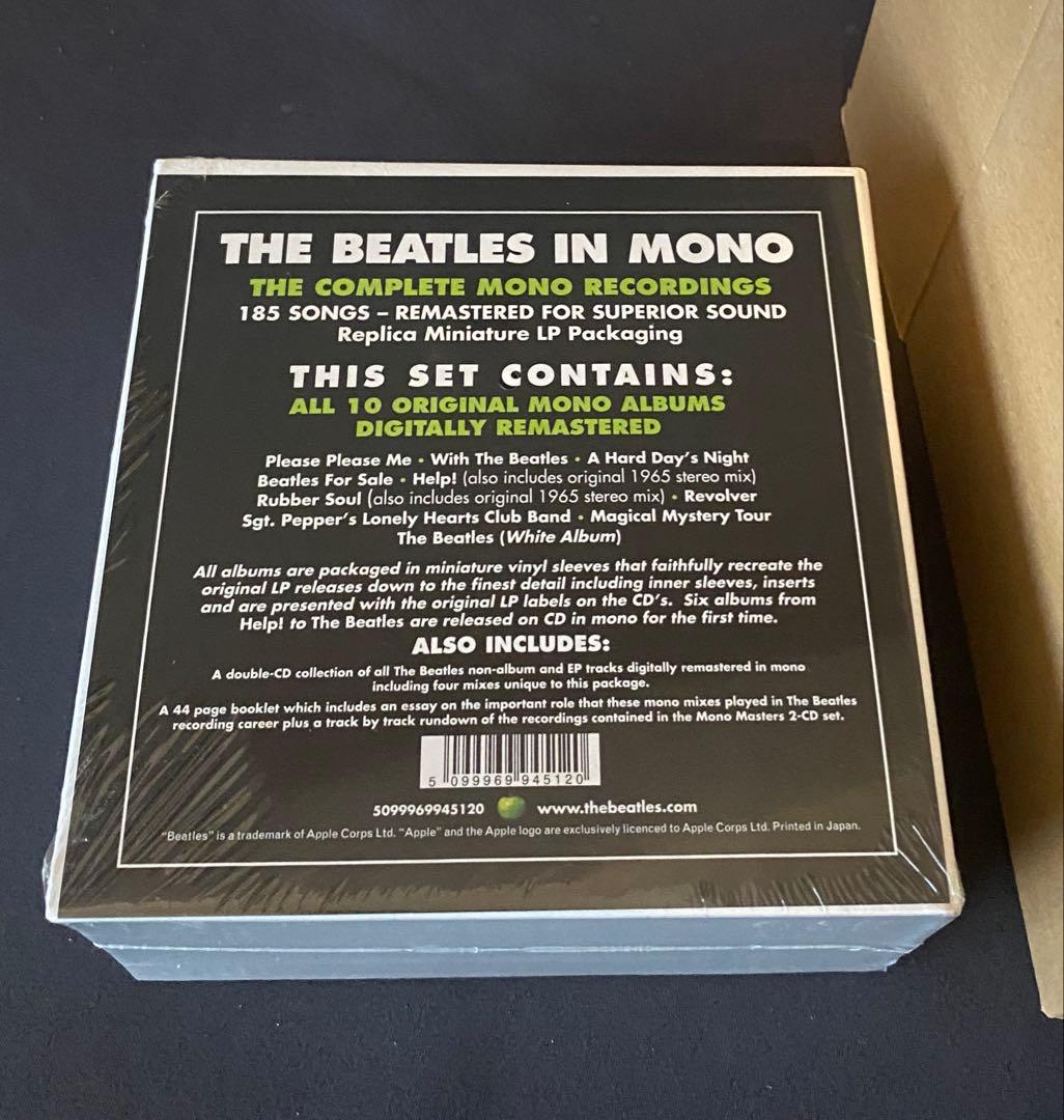 ビートルBeatles in MonoモノラルCD Box 13枚 新品未開封