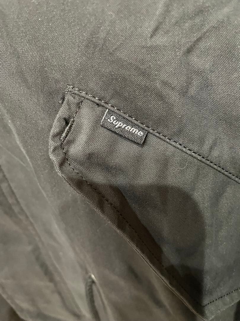 ジャケット・アウター Supreme Futura Fishtail Parka \"Black\" M