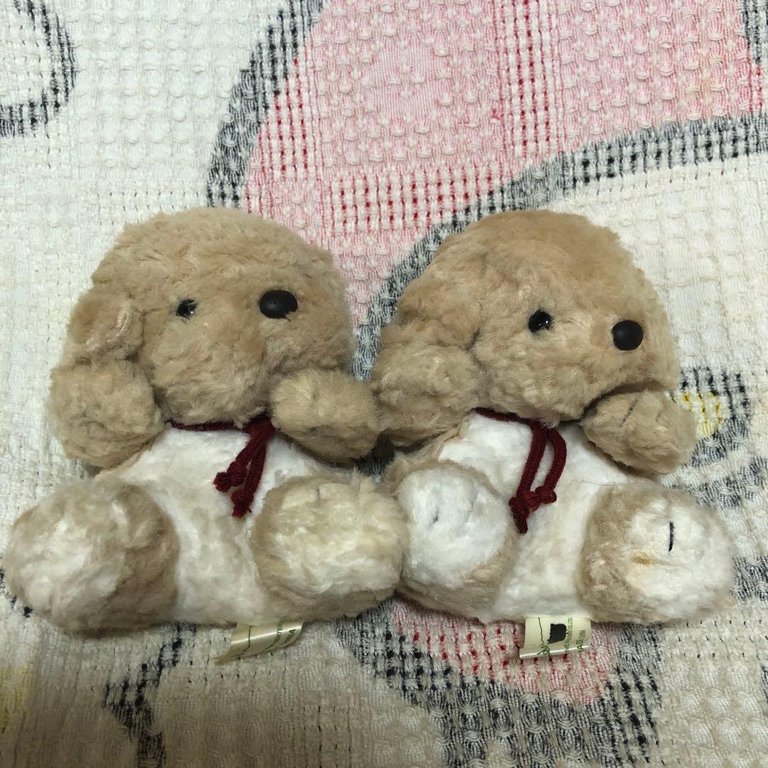 オリエンタルトーイ　うめ吉　ぬいぐるみ　中古品　お座りポーズ　2コセット