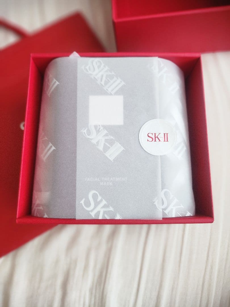 新品 SK-II フェイシャルトリートメントマスク6枚 赤Box&ショッパー付き