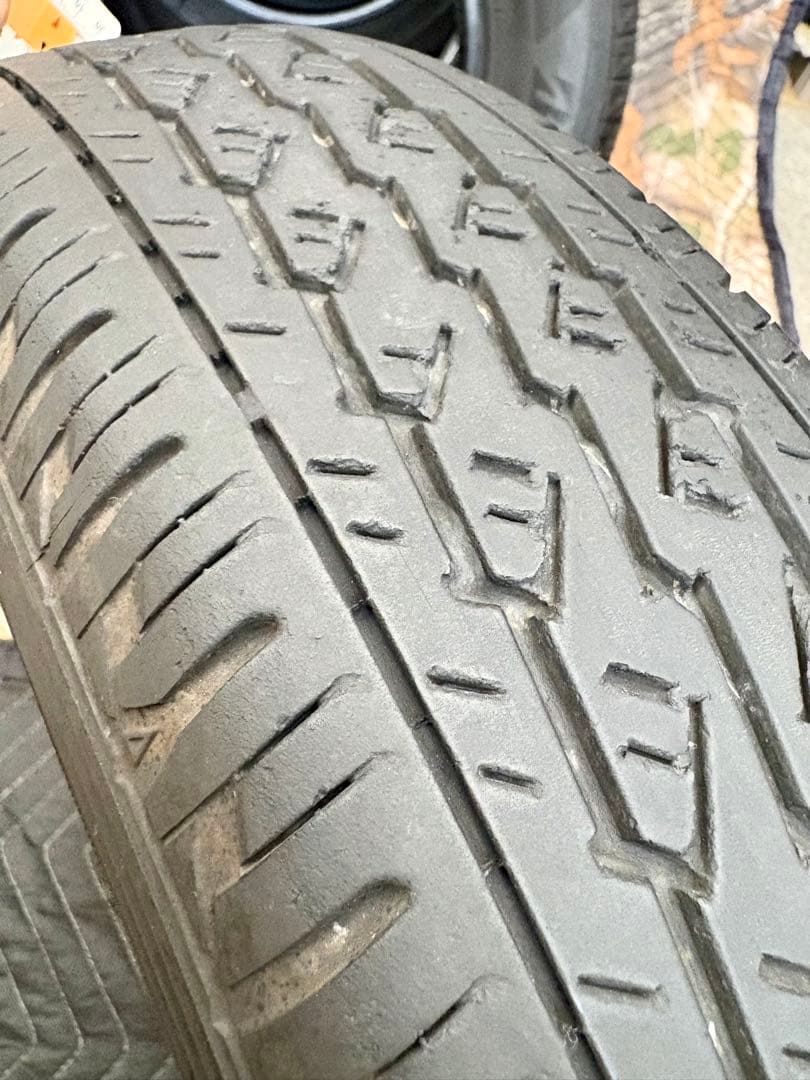軽トラ・箱バン用　中古タイヤ4本