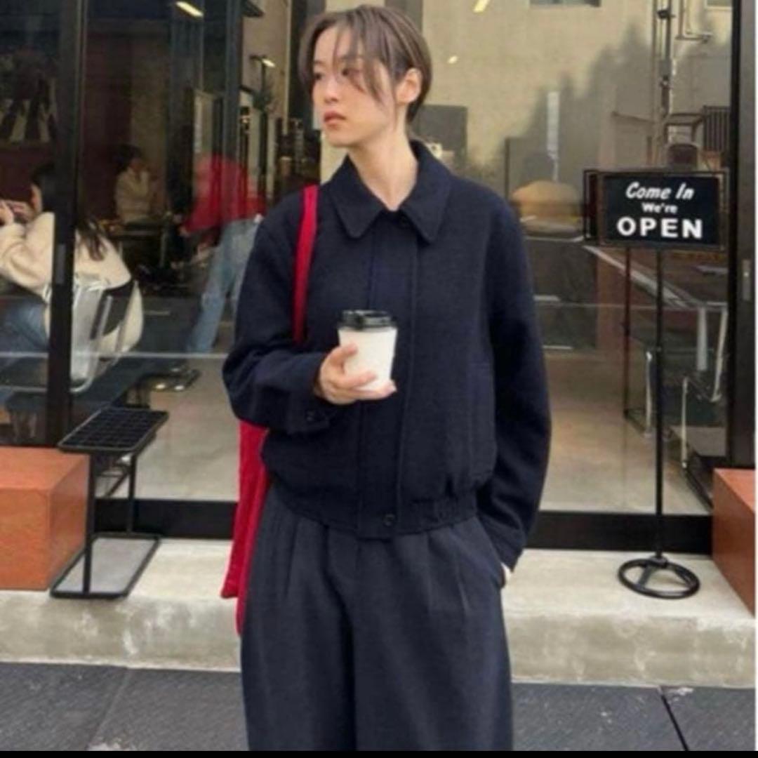 OHOTORO Mannish Wool Blouson ブルゾンジャケット