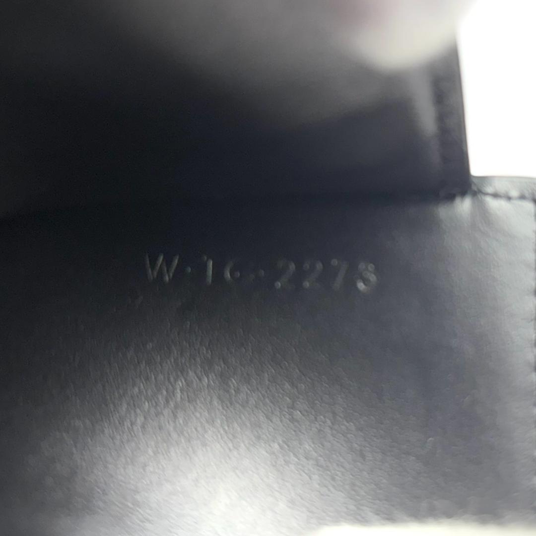 【極上品】Celine⭐セリーヌ【トリオンフ】シルバー金具 折り財布 ブラック