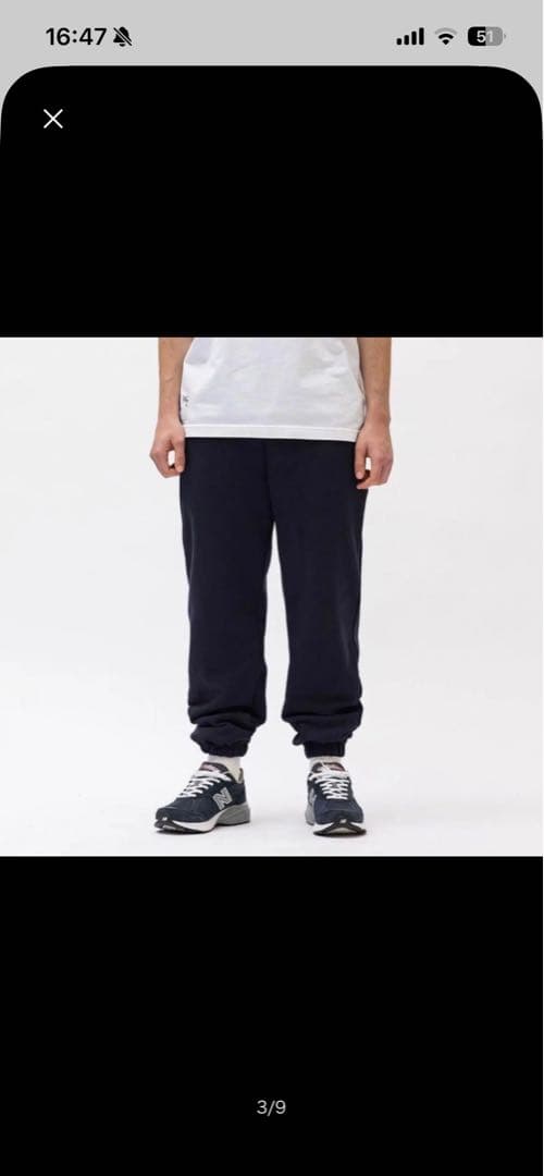 い*ず様 セットアップ WTAPS スウェット ネイビー 上XL 下L