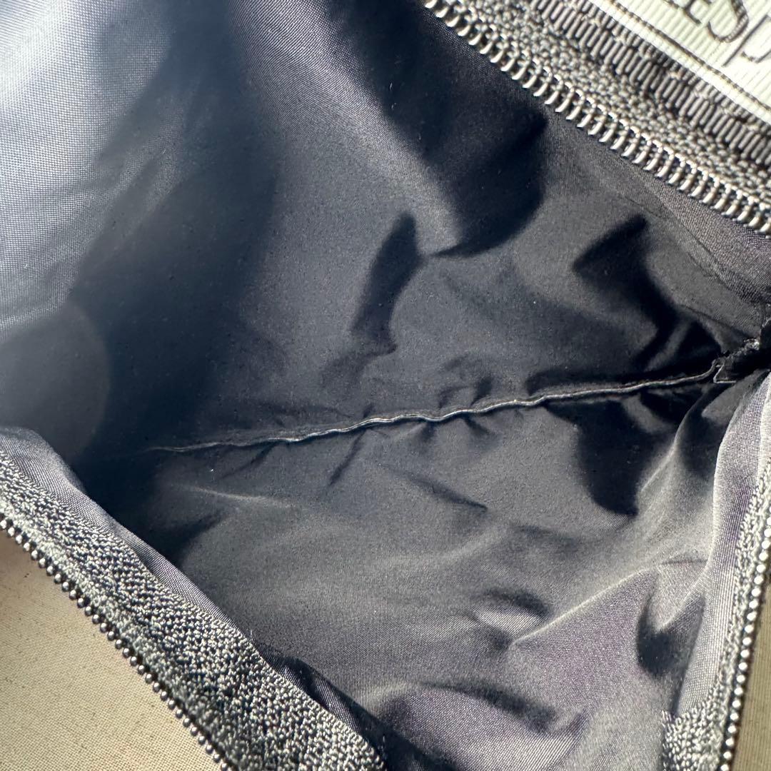 LeSportsac レスポートサック　モノトーン　総柄　黒　ボストンバック