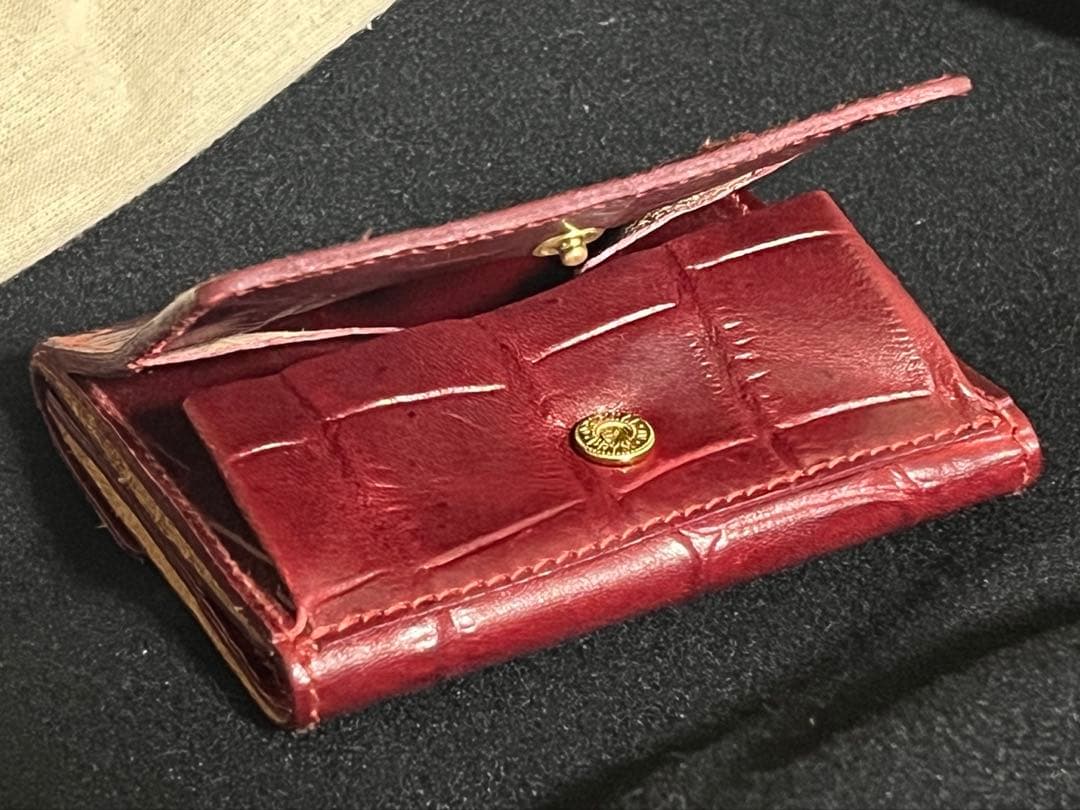 イルビゾンテ IL BISONTE 財布 ウォレット ワインレッド