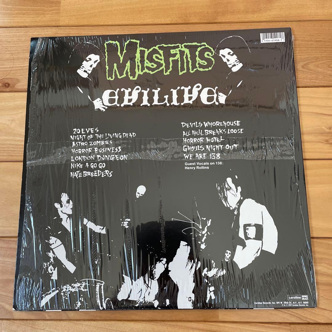 misfits / evilive（レコード、LP）中古品