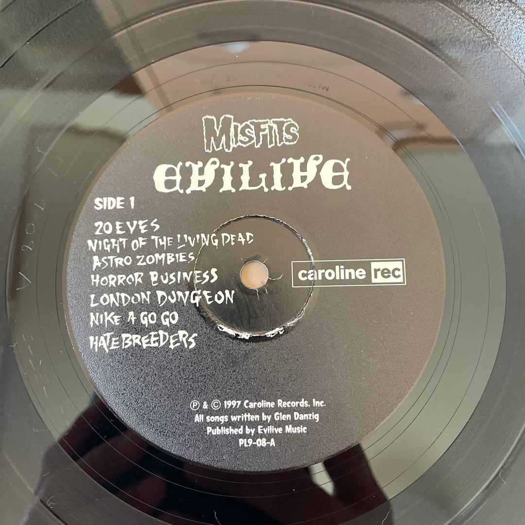 misfits / evilive（レコード、LP）中古品