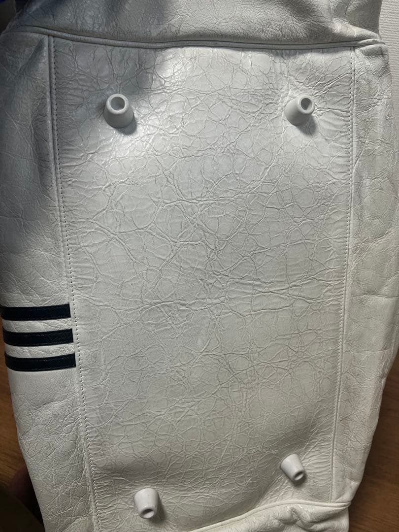 ゴ*ん様 BALENCIAGA x ADIDAS ホワイトジムバック