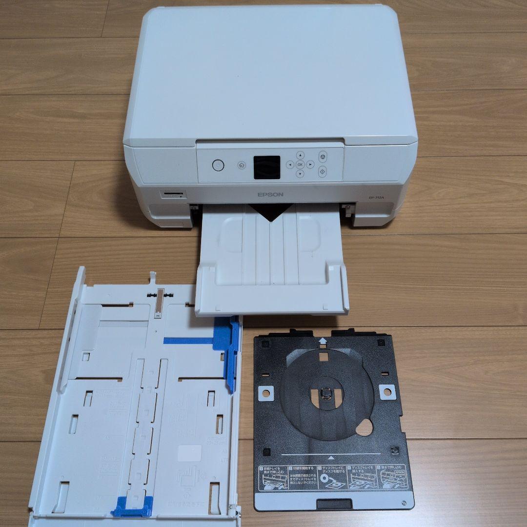 【ジャンク品】EP-712A　廃インク吸収パッド交換必要