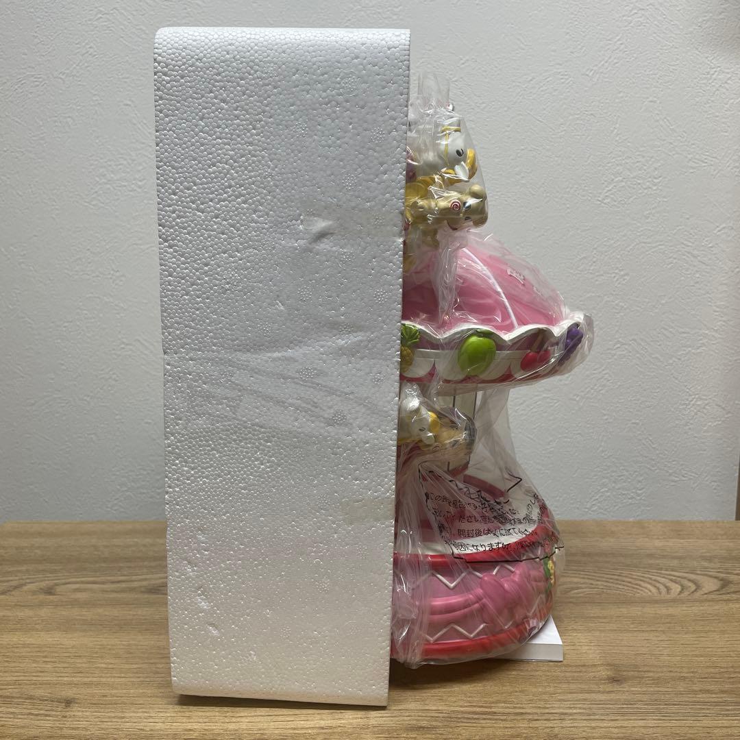 不二家　ペコちゃんのメリーゴーランド［ピンク］　懸賞品