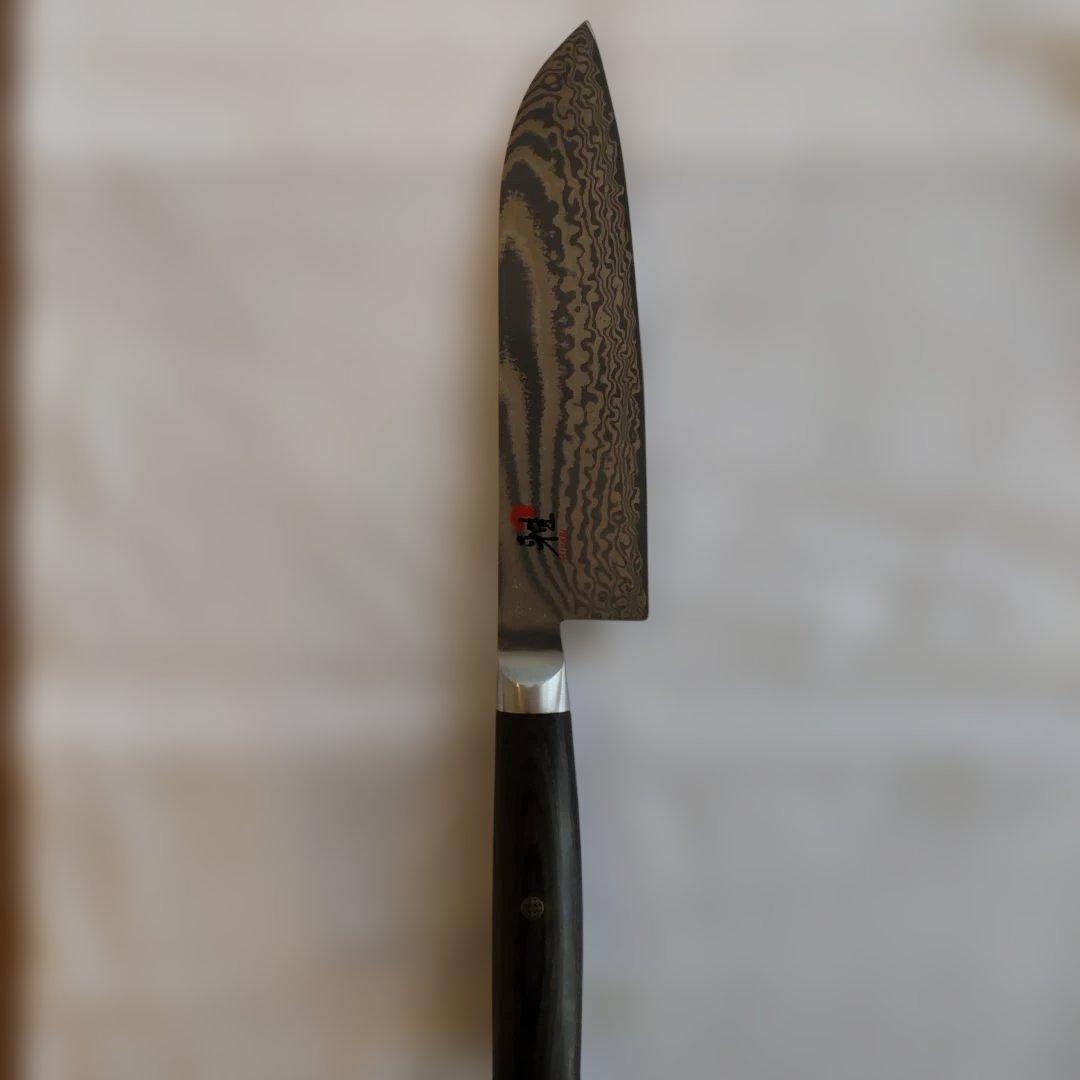 未使用品　雅 MIYABI 5000FC-D 三徳包丁18cm 日本製