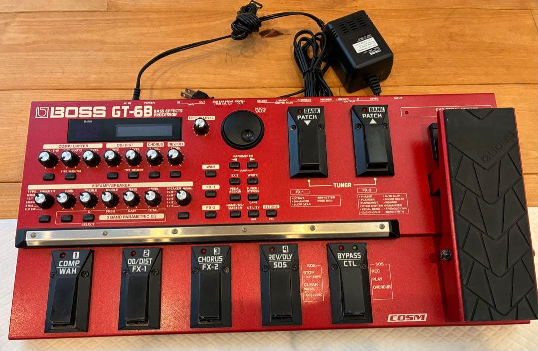 BOSS GT-6B ベースエフェクター