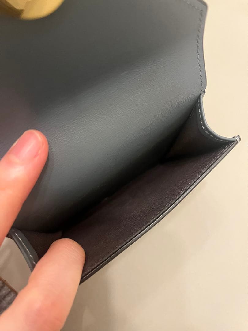 FFダイヤモンド財布　FENDI マーキュリーブルー＆ライトブルー　三つ折り