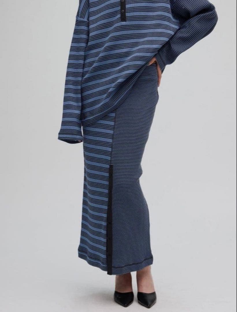 【ameri】MILLER×Ameri 2WAY WAFFLE SKIRT