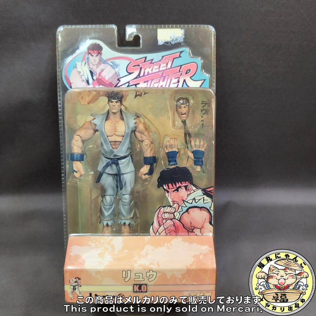 【未開封品】ストリートファイター アクションフィギュア ラウンド1 リュウ