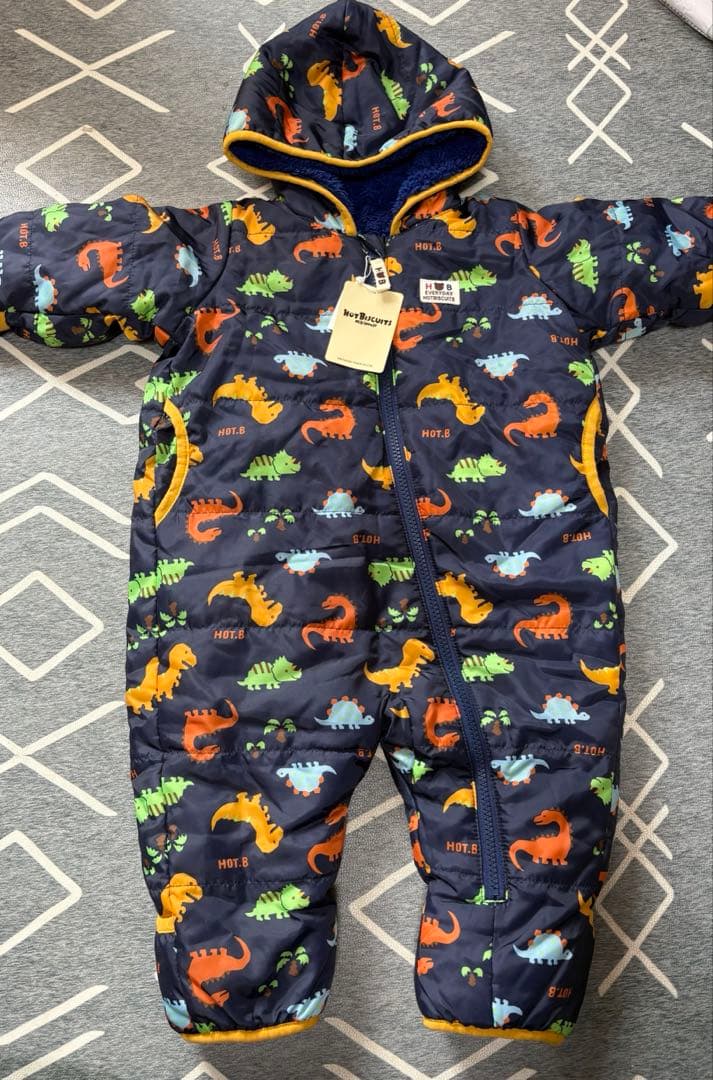ミキハウス　ホットビスケッツ　ジャンプスーツ