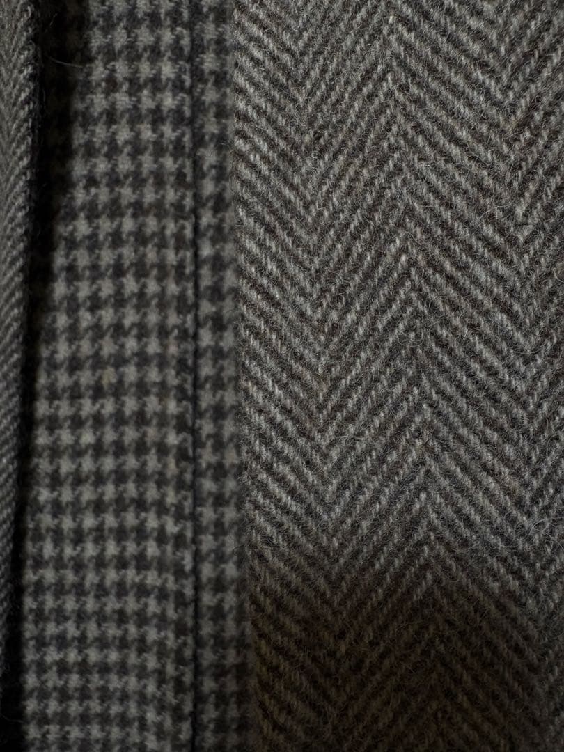 URBAN RESEARCH ノーカラー　リバーロングコート　リバーシブル　38