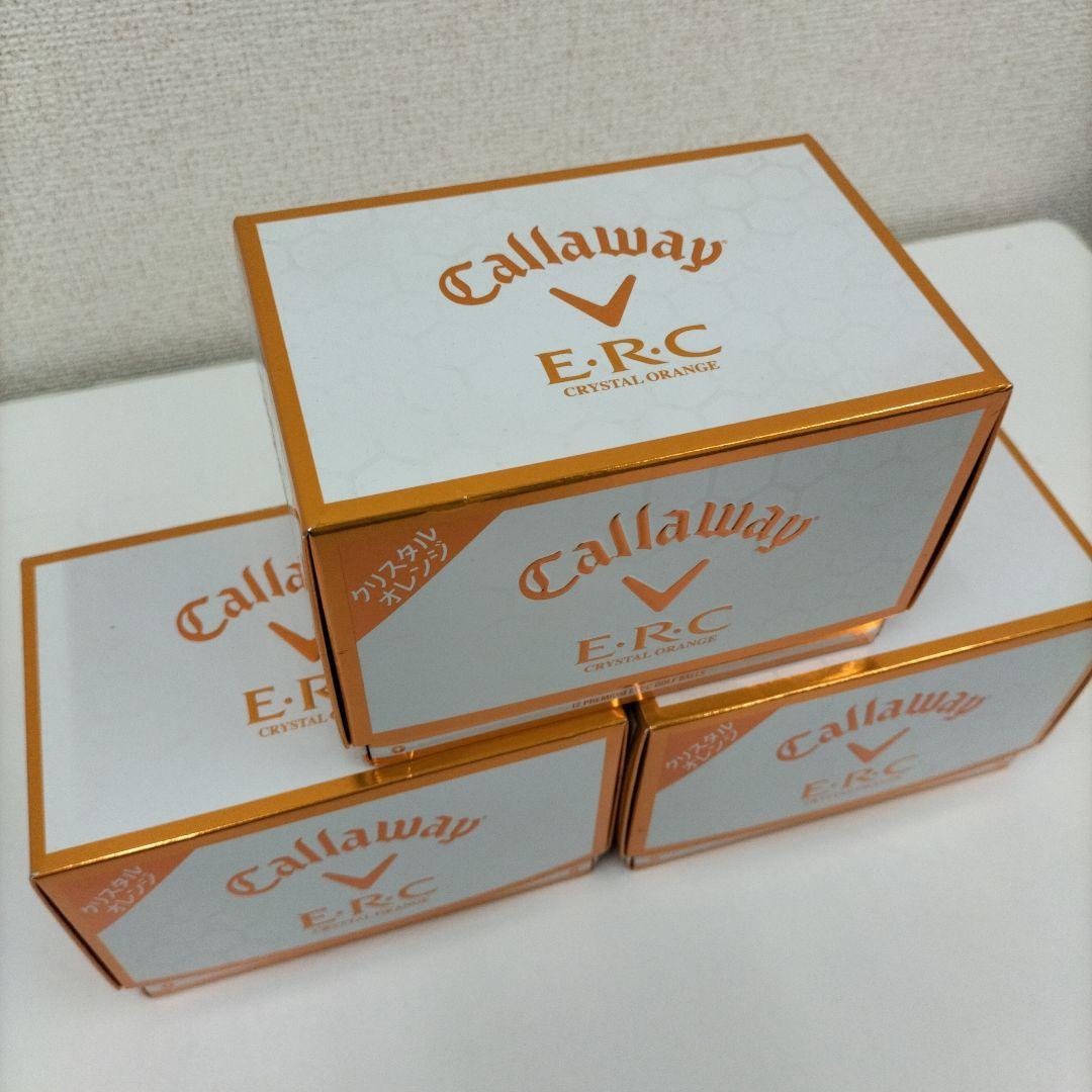 Callaway ERC ゴルフボール 36個セット クリスタルオレンジ