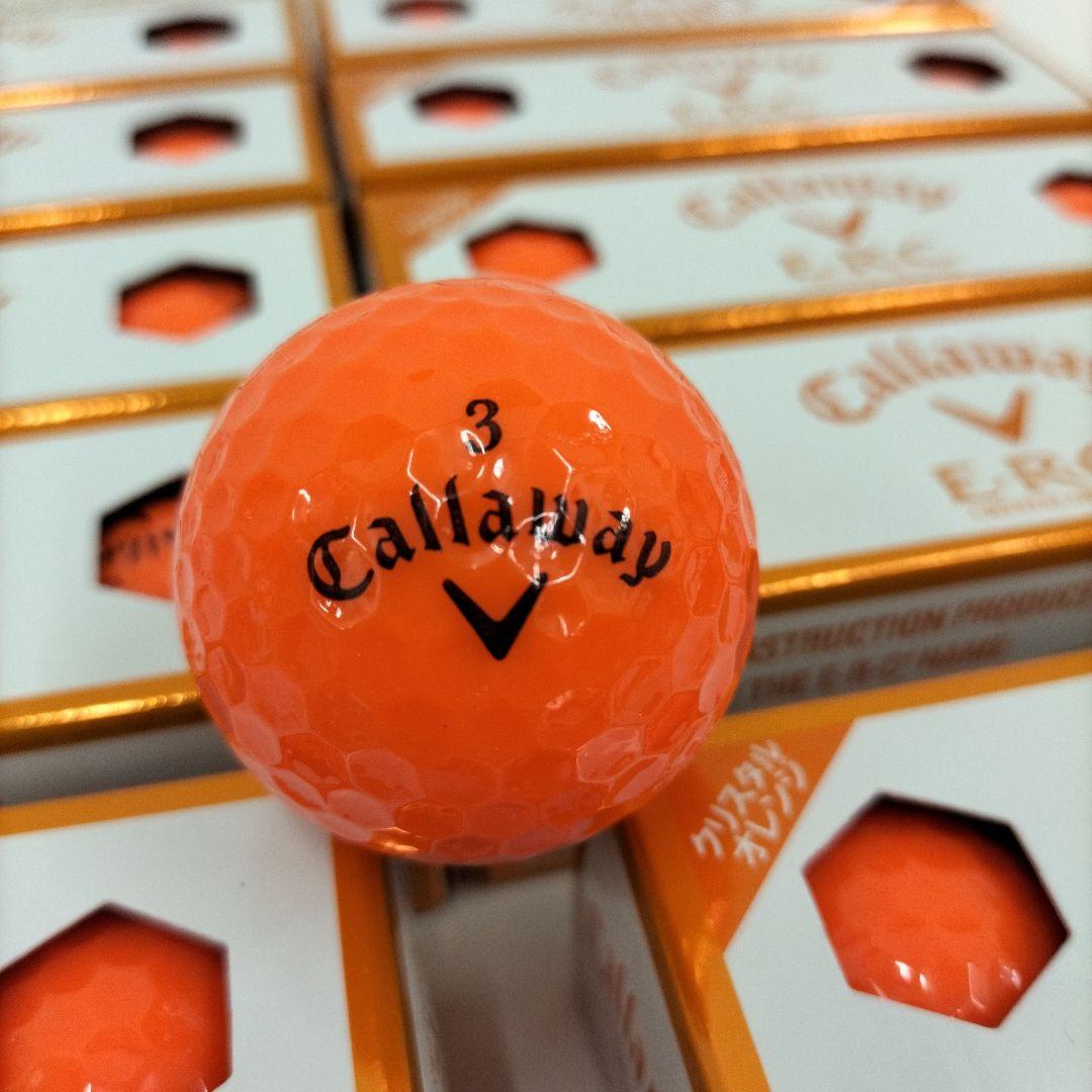 Callaway ERC ゴルフボール 36個セット クリスタルオレンジ