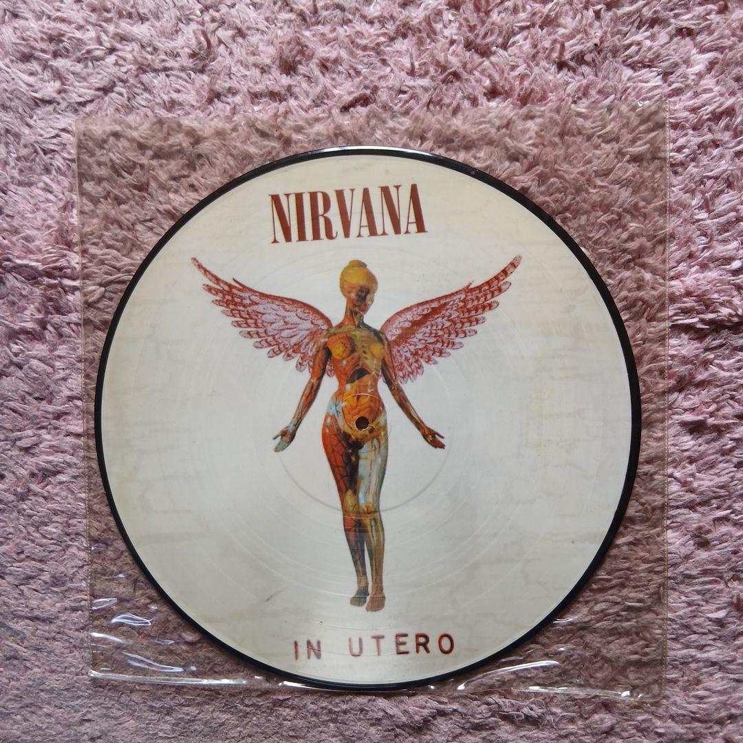 激レア NIRVANA IN UTERO PICTURE RECORD 1998