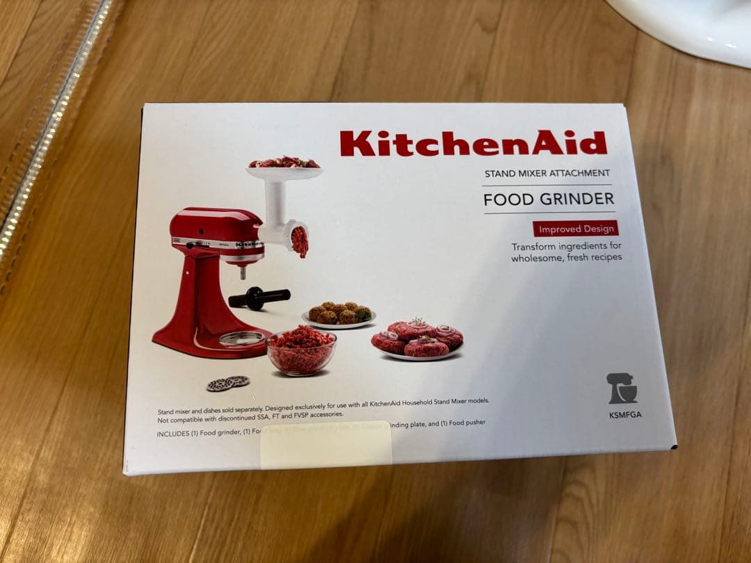KitchenAid スタンドミキサー 4.8L パスタメーカーアタッチメント