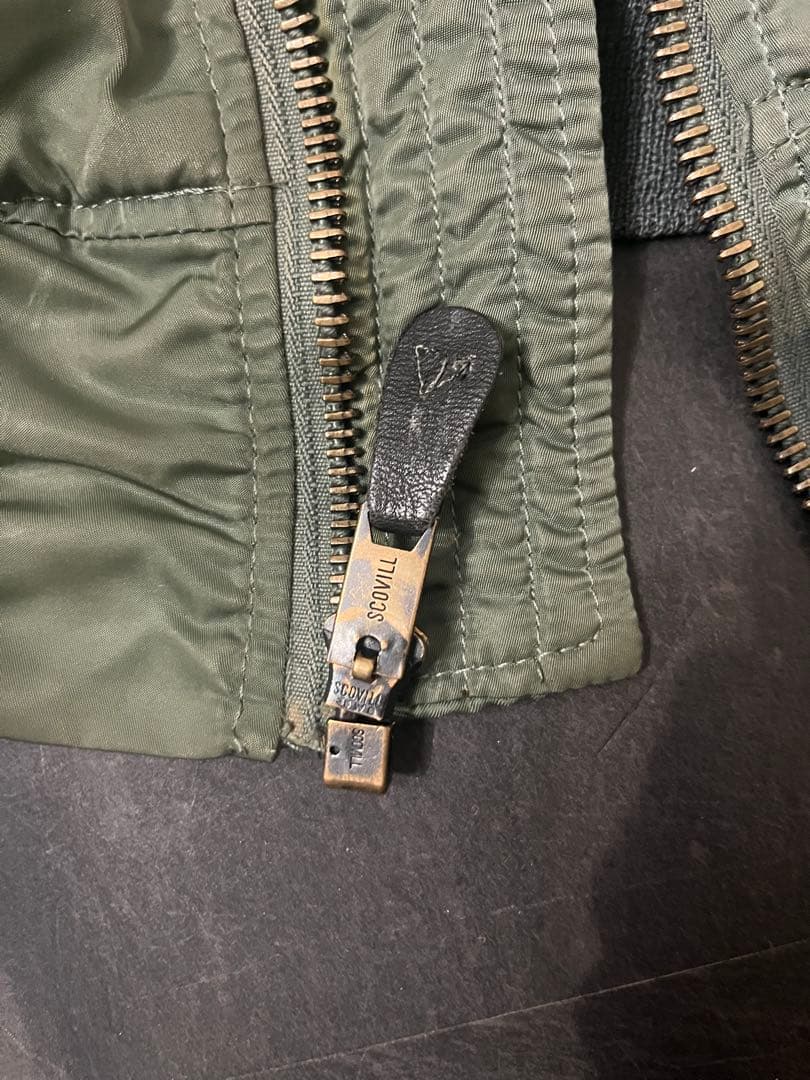 専用！！80s 米軍実物 ma-1フライトジャケット SCOVILLヴィンテージ