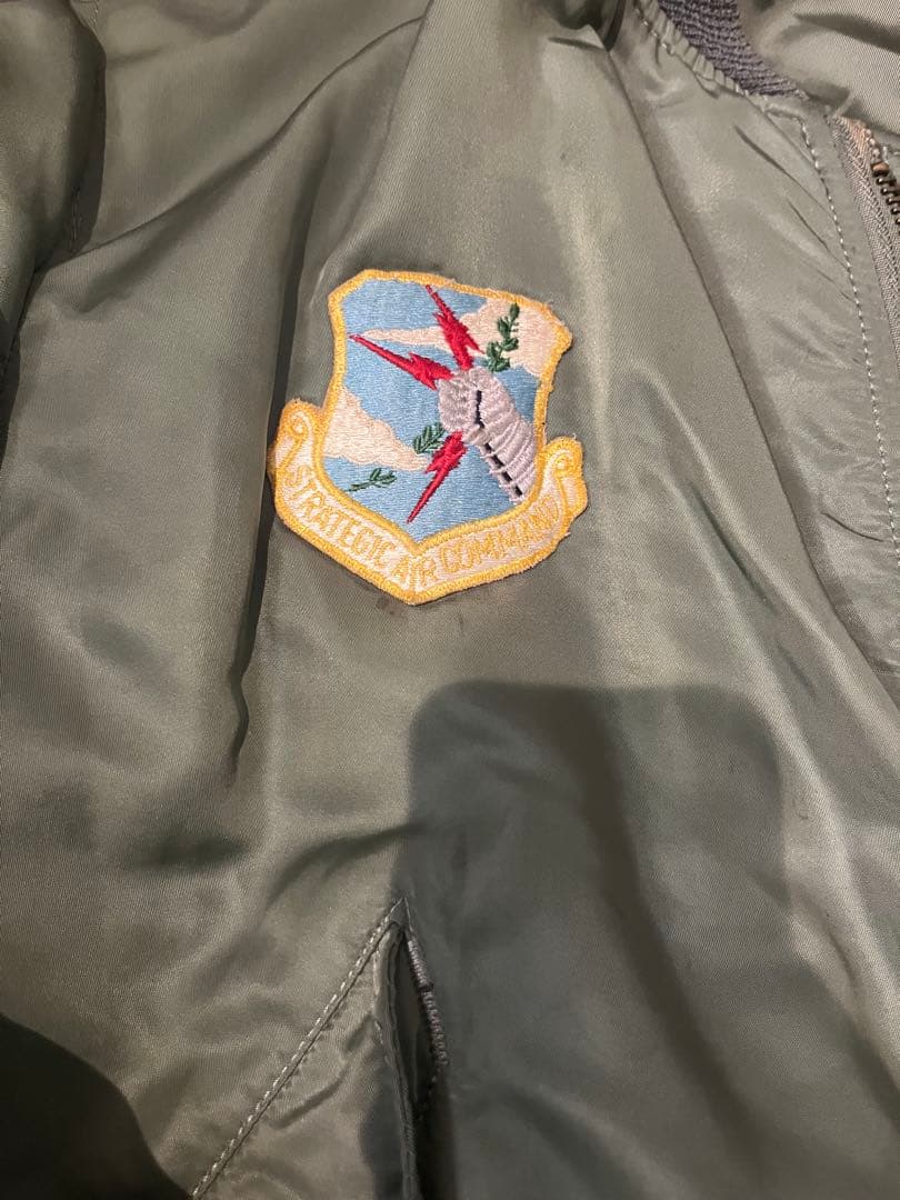 専用！！80s 米軍実物 ma-1フライトジャケット SCOVILLヴィンテージ