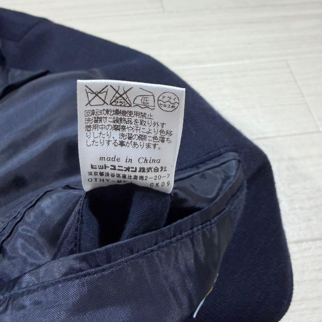 極美品 フレッドペリー 紺ブレ ジャケット ネイビー エンブレム 月桂樹 L