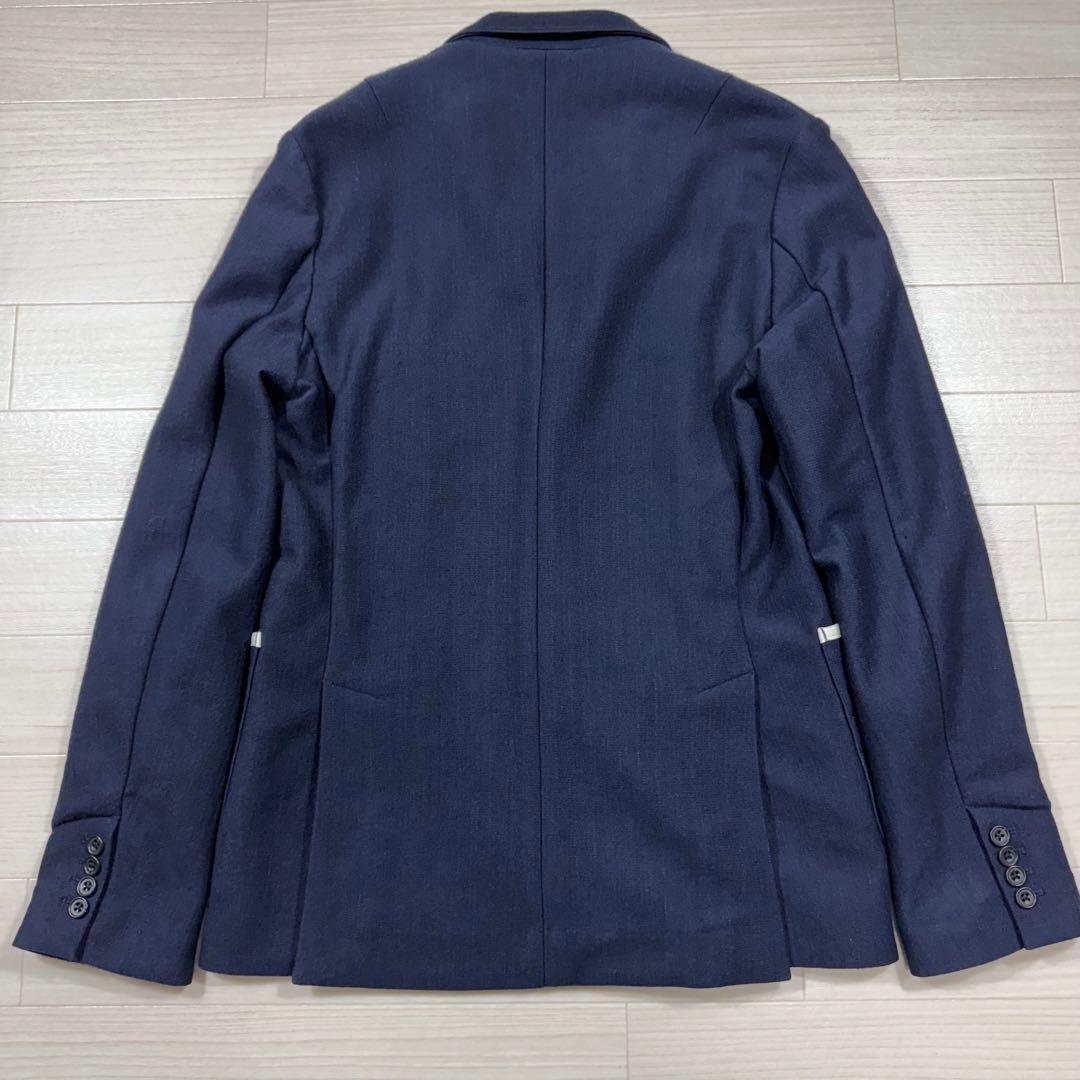 極美品 フレッドペリー 紺ブレ ジャケット ネイビー エンブレム 月桂樹 L