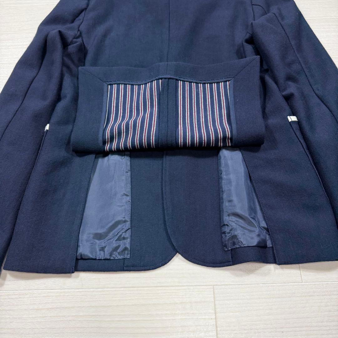 極美品 フレッドペリー 紺ブレ ジャケット ネイビー エンブレム 月桂樹 L
