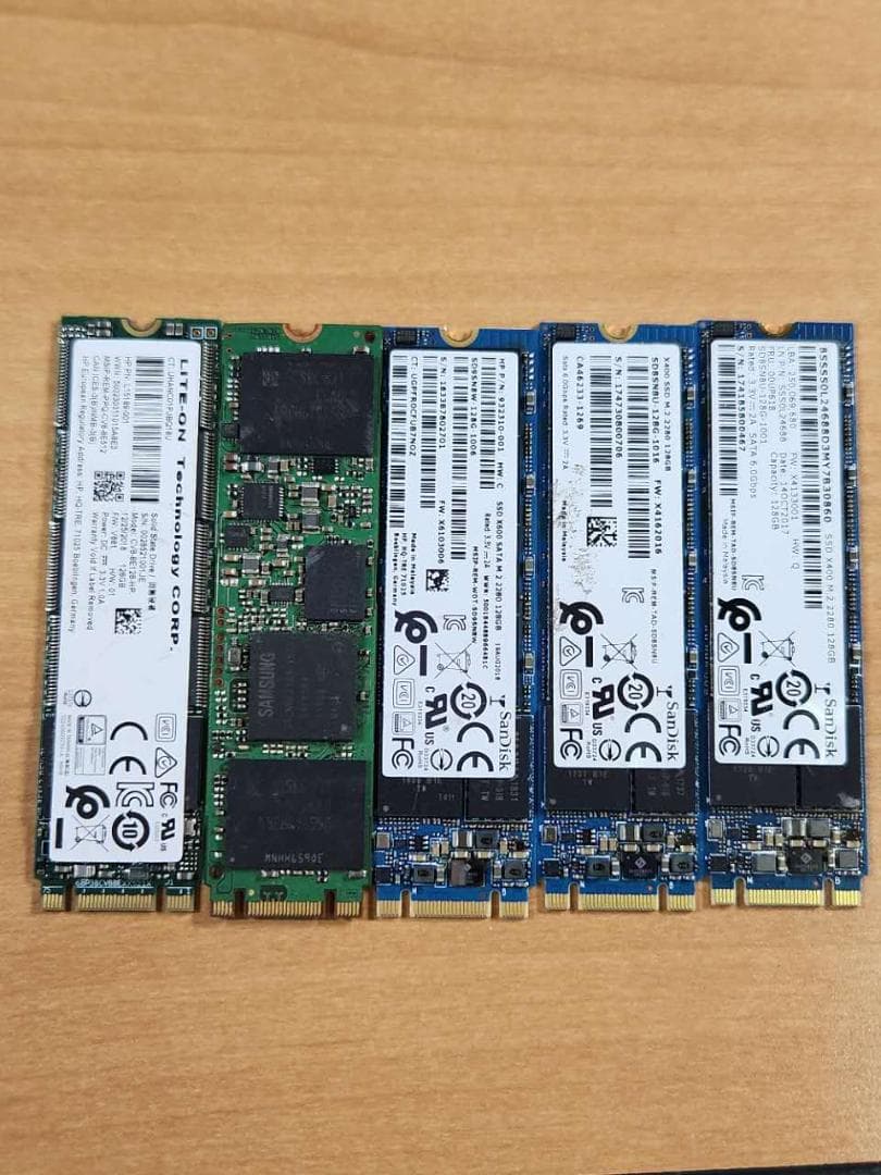 031000E SSD M.2 128GB 5点セット