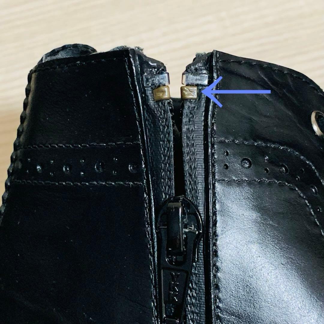 未使用級✨️卑弥呼 23.5 ショート レースアップ レインブーツ