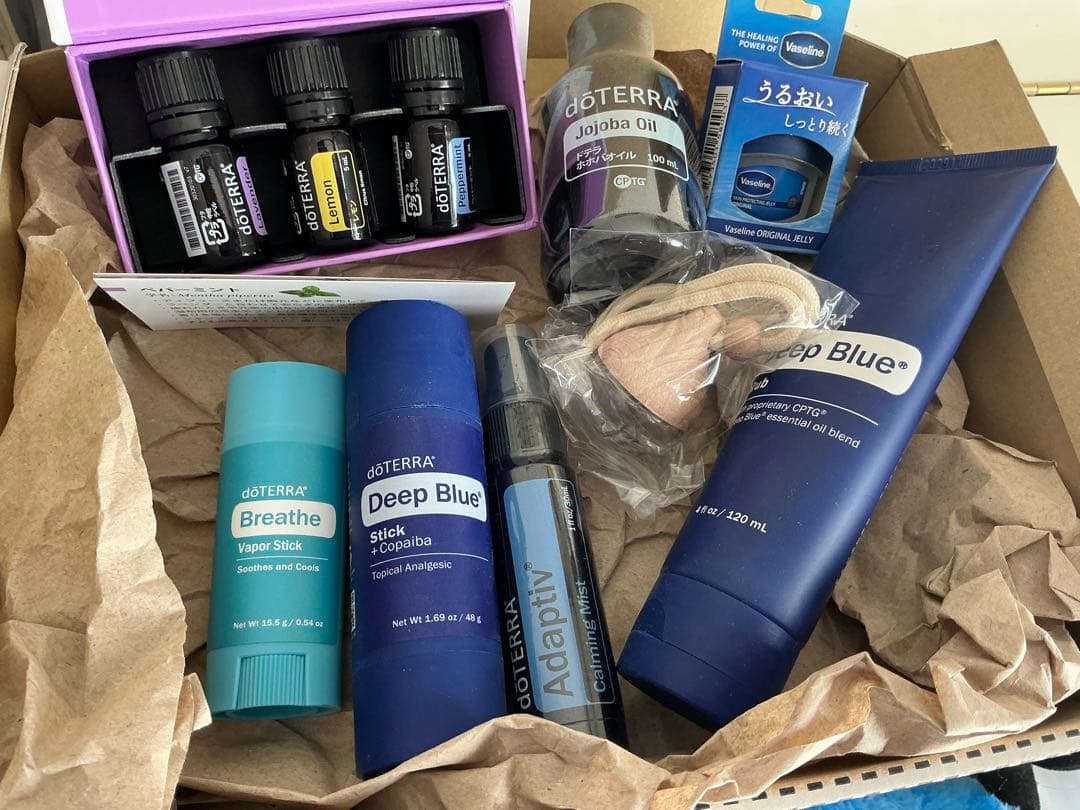 dōTERRA ディープブルースティック等　色々8点セット　新品