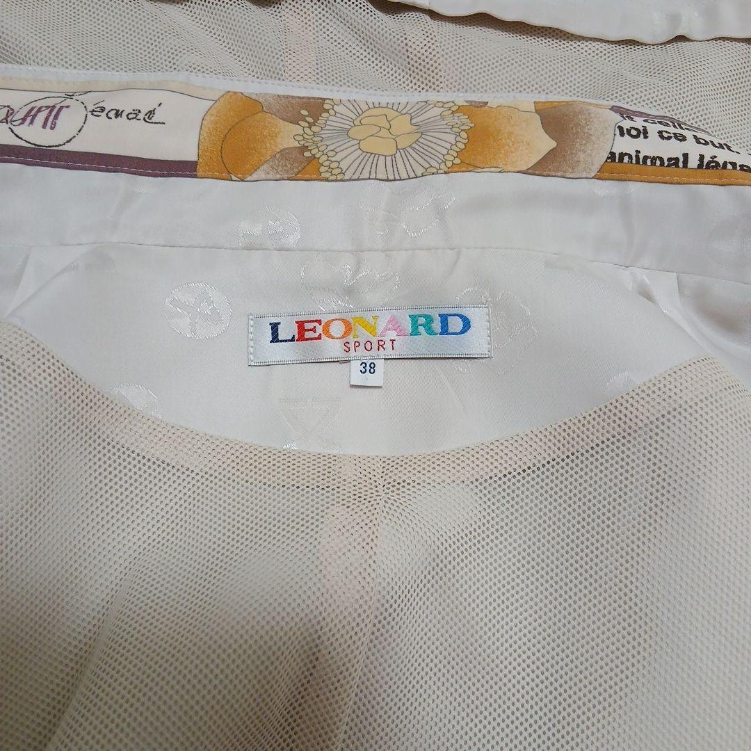 LEONARD　SPORT　レオナール　スプリングコート　ベージュ　38 希少品